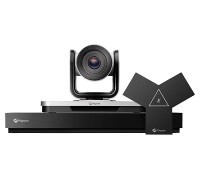 HP Poly G7500 Video Conferencing System with EagleEyeIV 12x Kit No Power Cord, Group video conferencing system, 4K Ultra HD, 60 fps, Black