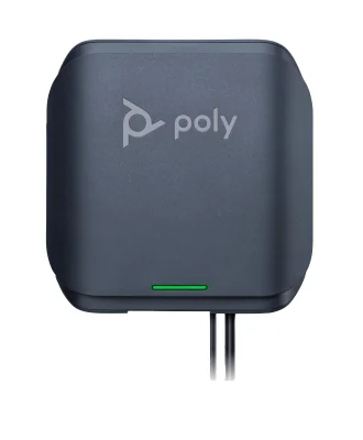 HP Poly Rove Multi Cell DECT 1880-1900 MHz B4 Base Station, IP Phone, Black, 50 m, 20 lines, 15.5 cm (6.1"), G.711, G.722, G.726, G.729A, G.729ab, OPUS