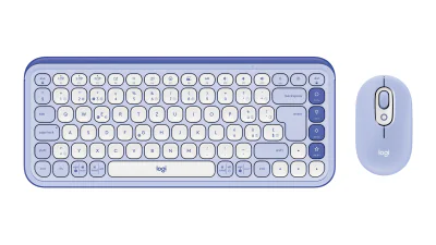 POP ICON COMBO MOUSE AND KB/LILAC - CH - CENTRAL-419