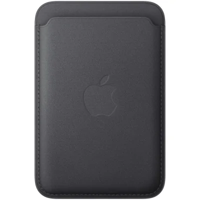 Portofel Apple FineWoven cu MagSafe pentru iPhone, Black