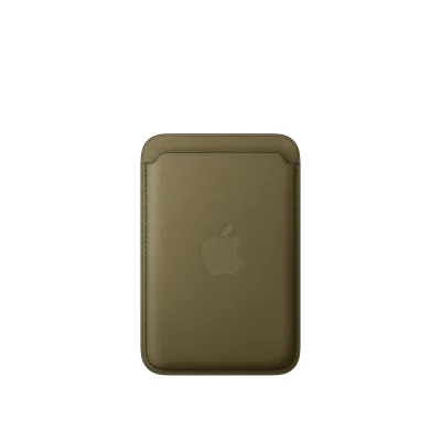 Portofel Apple FineWoven cu MagSafe pentru iPhone, Dark Olive