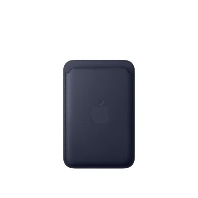 Portofel Apple FineWoven cu MagSafe pentru iPhone, Navy