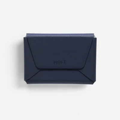 Portofel MOFT Snap Field Wallet cu MagSafe, 8 carduri, pentru iPhone, Navy Blue
