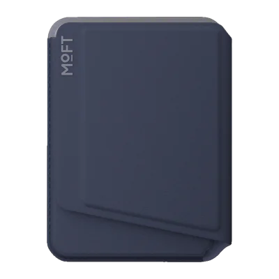 Portofel MOFT Snap Fold cu MagSafe și suport pentru iPhone Duo, Navy Blue