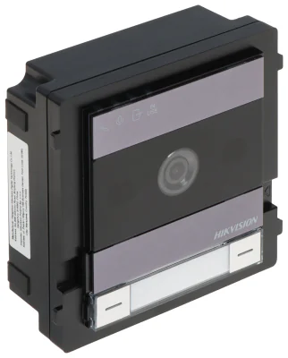 Post exterior videointerfon 2 fire HD HIKVISION DS-KD7003EY-IME2/A, montaj aparent sau îngropat