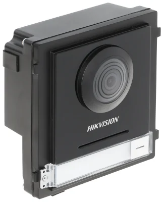 Post exterior videointerfon 2 fire modular HIKVISION DS-KD8003Y-IME2, 1 buton de apel, montaj aparent sau îngropat