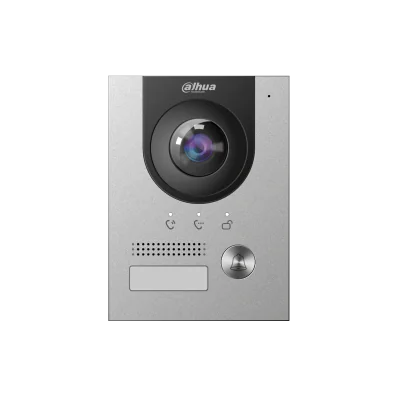 Post exterior videointerfon Dahua VTO2202F-P-S2, Post exterior IP 1 buton, 2MP, IP65, IK07, PoE