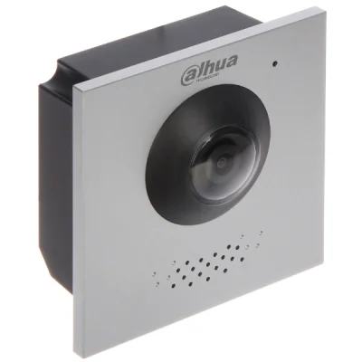 Post exterior videointerfon IP modular pentru bloc, pe 2 fire DAHUA DHI-VTO4202F-P-S3, 2 MP, Silver