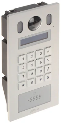 Post exterior videointerfon IP pentru bloc, pe 2 fire DAHUA DHI-VTO6222E-P, Silver