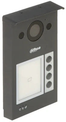 Post exterior videointerfon pentru vilă DAHUA DHI-VTO3311Q-WP, Wi-Fi, Grey