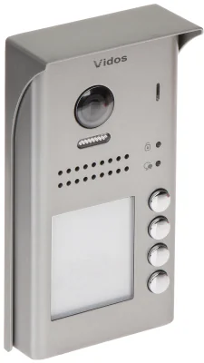 Post exterior videointerfon Vidos S1104A, 600 TVL, unghi 105°, sistem Vidos DUO