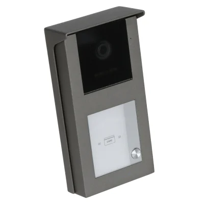 Post exterior videointerfon Vidos S201-1, 2,1 Mpx, unghi 125°, sistem Vidos 2IP