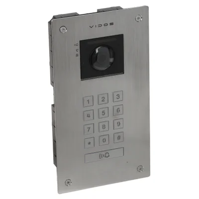 Post exterior videointerfon Vidos S204, 2,1 Mpx, sistem 2IP