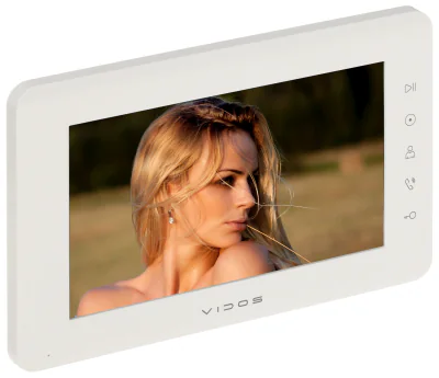 Post interior de videointerfon Vidos M12W, Vidos X, ecran TFT LCD 7"