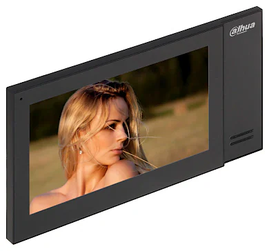 Post interior videointerfon IP DAHUA VTH2421FB-P, ecran 7 inch, PoE, Black