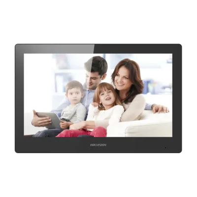 Post interior videointerfon IP HIKVISION DS-KH8520-WTE1/EU, ecran tactil 10,1 inch, Wi-Fi, montaj aparent, PoE