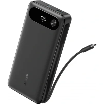 Anker Acumulator extern Powercore 20000 mAh 87W cablu USB-C negru