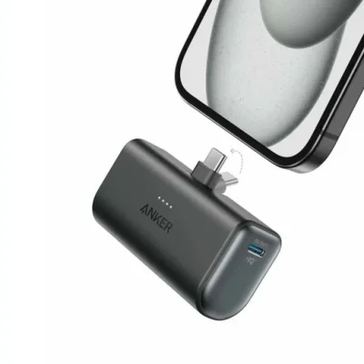 Anker Acumulator extern Nano 5000 mAh 22.5W conector USB-C negru