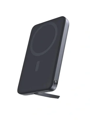 POWER BANK Aukey "PB-MS01" 6700 mAh, 20W magnetic, wireless, 1 x USB-C, 172g, negru, "US002-LLTSN1043192" - 689323786091
