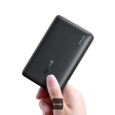 POWER BANK Baseus EnerFill FP21, 10000mAh, 22.5W, 2 x USB Type-C, 1 x USB, include cablu USB Type-C la USB Type-C, negru, "P1008210D123-00" - 6932172690304