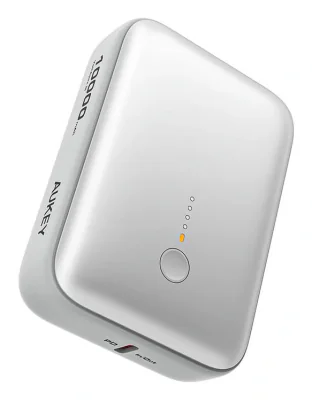 POWER BANK USB 10000MAH/PB-Y55 WHITE AUKEY