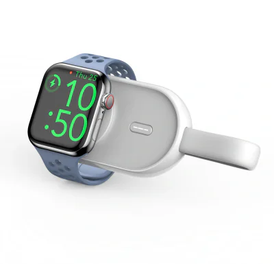 POWER BANK WRL 1200MAH/APPLE WATCH W0102-WHITE VEGER