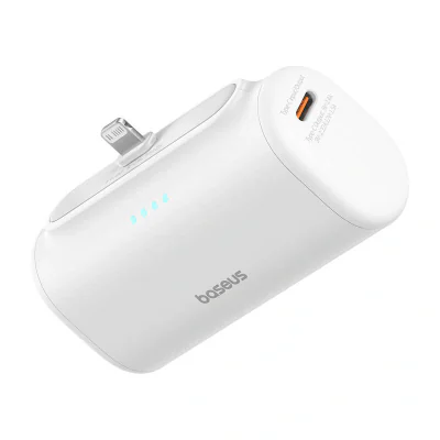 Powerbank OS-Baseus Compact IP 5000mAh 20W (alb)