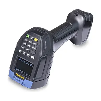 PowerScan PBT9600, Bluetooth, Document Capture & RFID EU, Display/16-key Keypad, Removable Battery