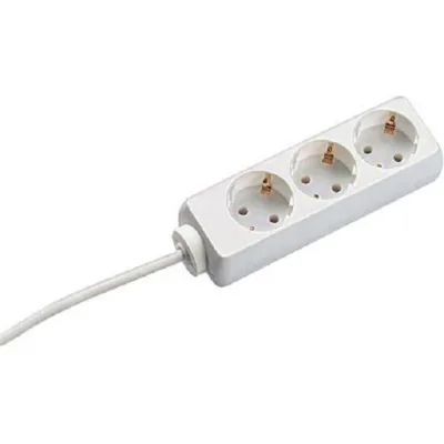 Prelungitor Bachmann, 3 prize, 3m, Tip Schuko, culoare alba