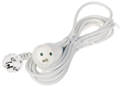 Prelungitor cu împământare BLOW PS-3X1.0-5M/W, 3 x 1 mm², 5 m