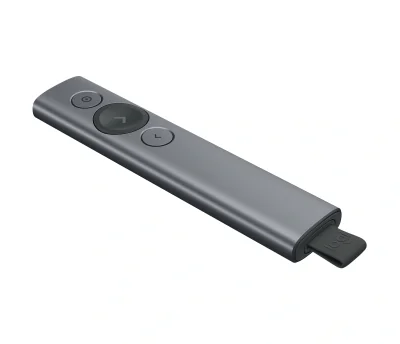 Presenter Logitech Spotlight, gri-negru