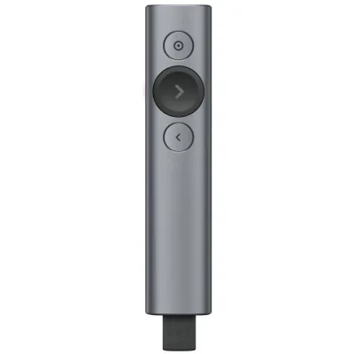 Presenter Logitech Spotlight, gri-negru