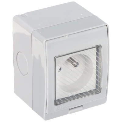 Priză aparentă simplă ATLO ATLO-S1IP5, IP55, 220-240 V, 3840 W