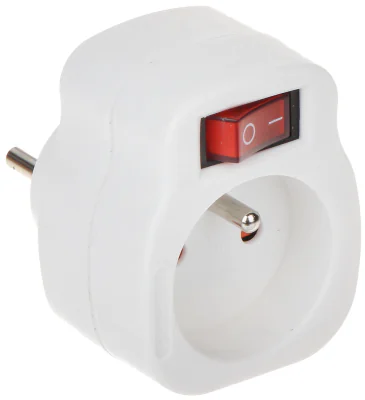 Priză cu întrerupător MACLEAN MCE-13, 230 V, 3500 W