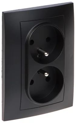 Priză dublă Elektro-Plast SANTRA/4135-09/EPN, 230 V, 16 A