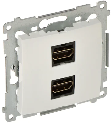 Priză HDMI dublă KONTAKT SIMON DGHDMI2.01/11-SIMON54