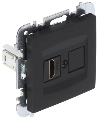 Priză HDMI simplă Elektro-Plast SANTRA/4191-19/EPN