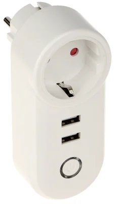 Priză inteligentă Wi-Fi ATLO ATLO-P1U2-TUYA, Tuya Smart, 2300 W