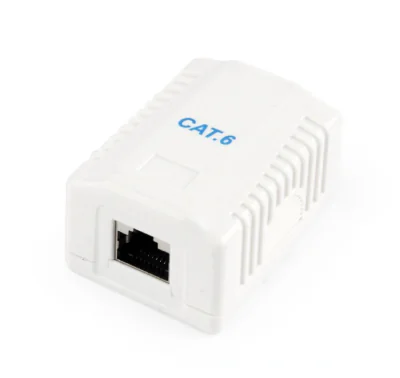 GEMBIRD NCAC-1F6-01 CAT6 FTP single port surface mount box