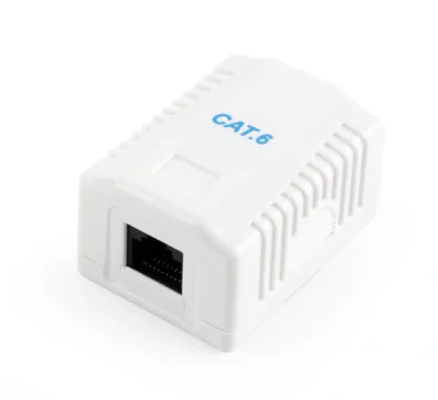GEMBIRD NCAC-1U6-01 CAT6 UTP single port surface mount box