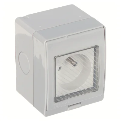 Priză simplă aparentă ATLO ATLO-S1IP5-V2, 220-240 V, IP55