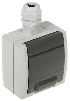 Priză simplă aparentă Elektro-Plast AQUANT-G1/EPN, 230 V AC, 16 A, IP65