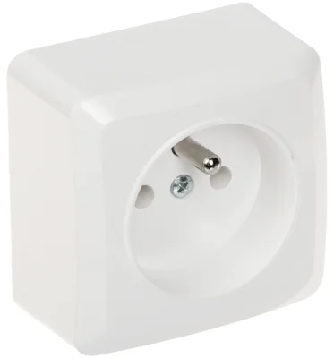 Priză simplă aparentă Elektro-Plast BERG/3733-00/EPN, 250 V, 16 A