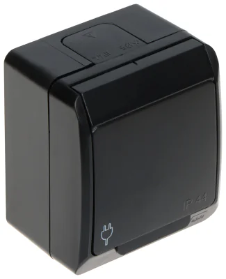Priză simplă aparentă Elektro-Plast HERMES/0321-09/EPN, 250 V AC, 16 A, IP44