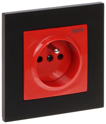 Priză simplă de date (DATA) cu ramă Elektro-Plast SANTRA/4142-19/EPN, 230 V, 16 A