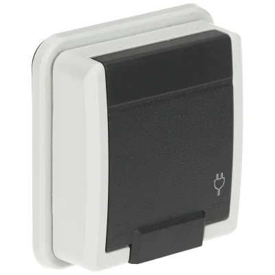 Priză simplă încastrată Elektro-Plast AQUANT-5041-70/EPN, 230 V AC, 16 A, IP55