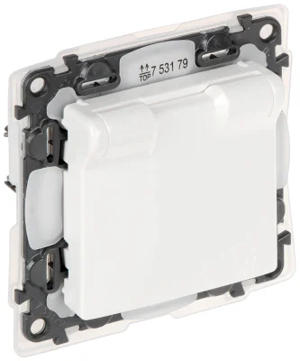 Priză simplă LEGRAND LE-753179, seria Valena Life, 230 V, 16 A, IP44