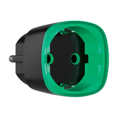 Priza smart wireless Ajax Socket WH, alb-AJAX 2.5 kW, indicator consum LED, 1000 m; Releu electromagnetic; Indicator de sarcina; Comunicare bidirectional; Frecventa: 868.0 - 868.6 MHz; Distanta wireless: pana la 1000 m (spatiu deschis); Putere RF: au