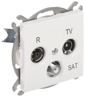 Priză terminală R-TV SAT Elektro-Plast SANTRA/4153-10/EPN, încastrată
