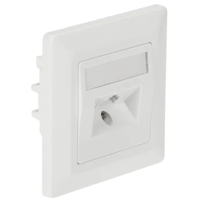 Priză terminală RJ-45 SOLARIX SX9-1-6-UTP-WH, UTP cat. 6